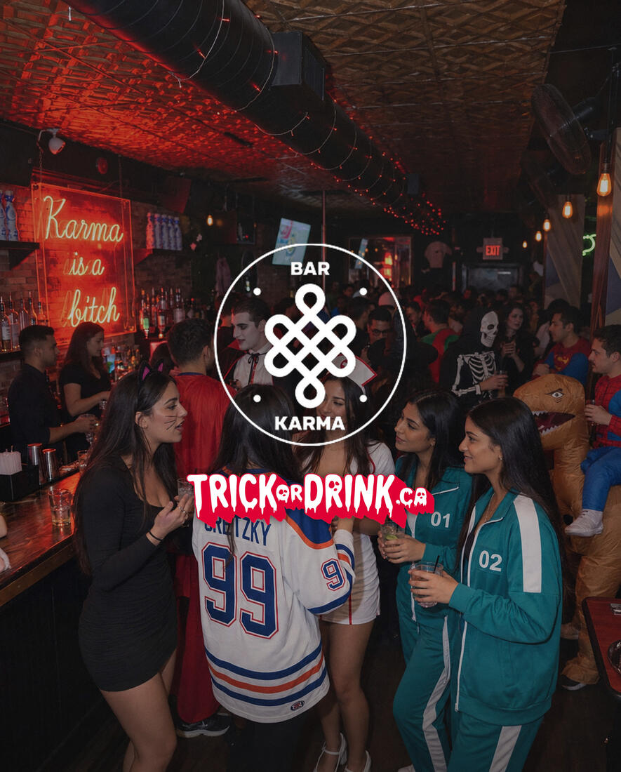 Bar Karma on a Trick or Drink Halloween night