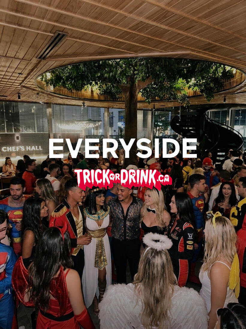 Everyside on a Trick or Drink Halloween night