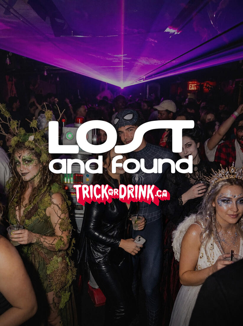 Lost & Found on a Trick or Drink Halloween night