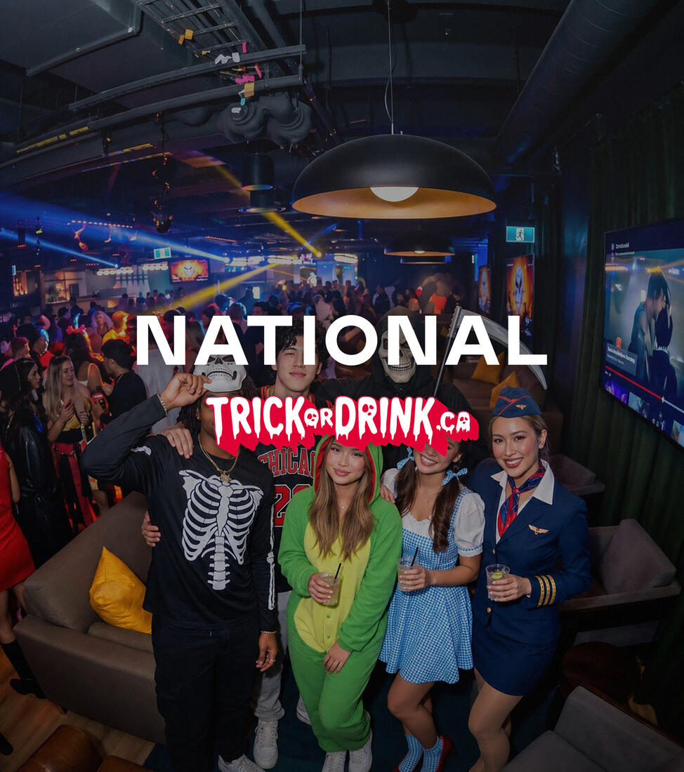 National at The Well on a Trick or Drink Halloween night