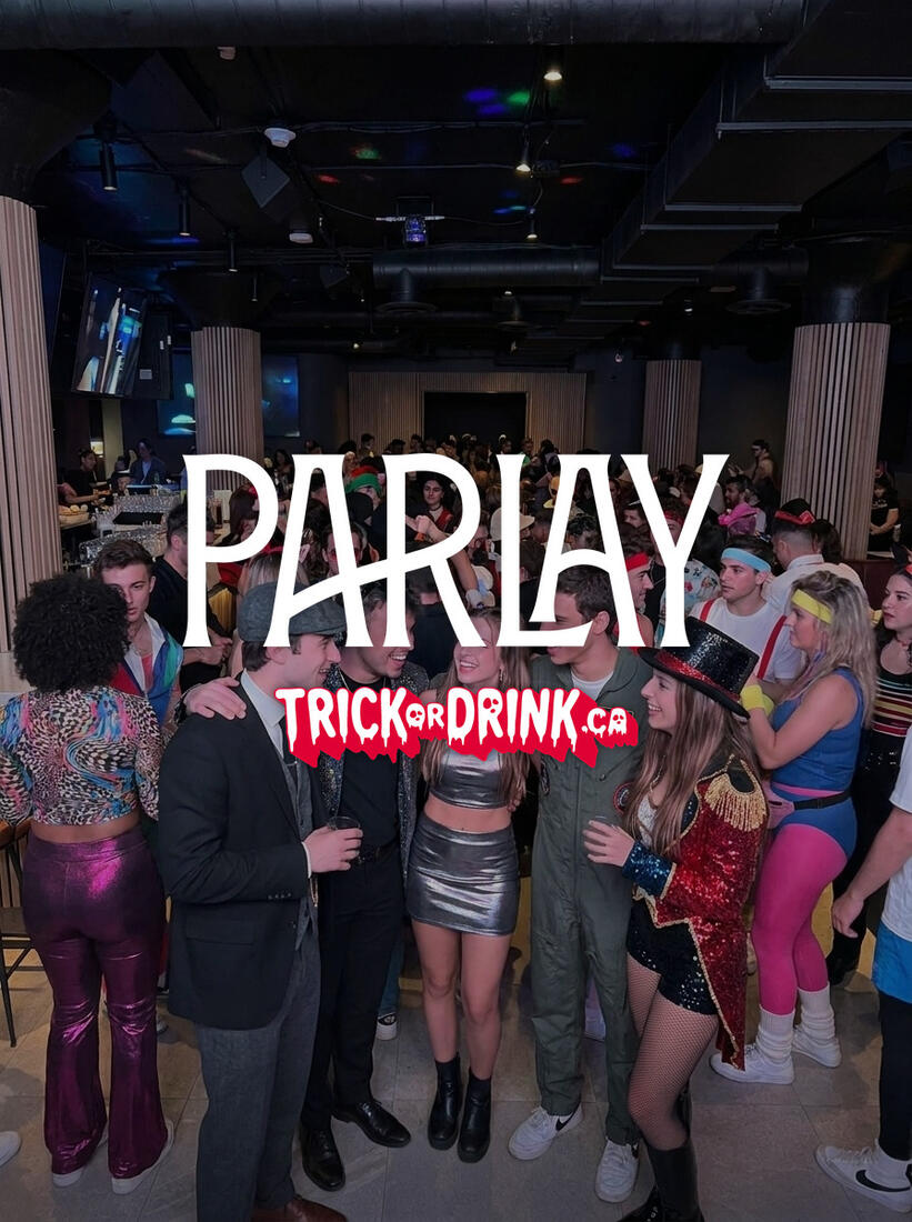 Parlay Sports Bar on a Trick or Drink Halloween night