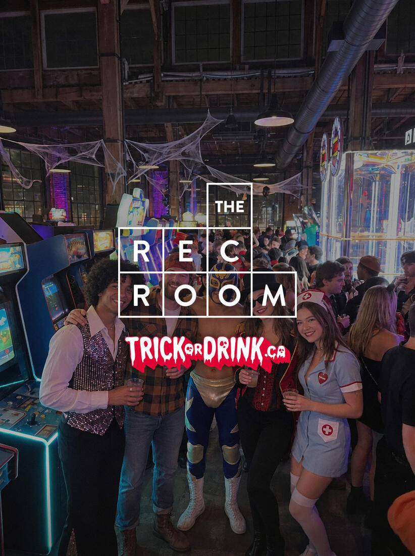 Rec Room on a Trick or Drink Halloween night