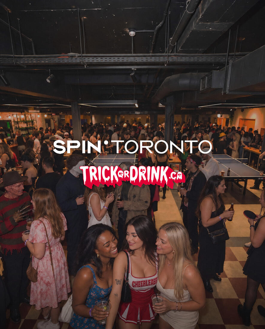 SPIN Toronto on a Trick or Drink Halloween night