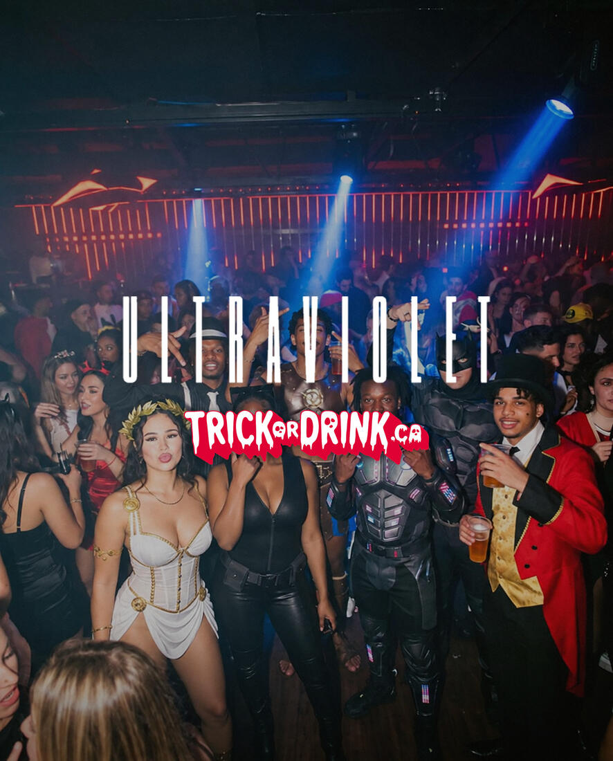 Ultraviolet on a Trick or Drink Halloween night